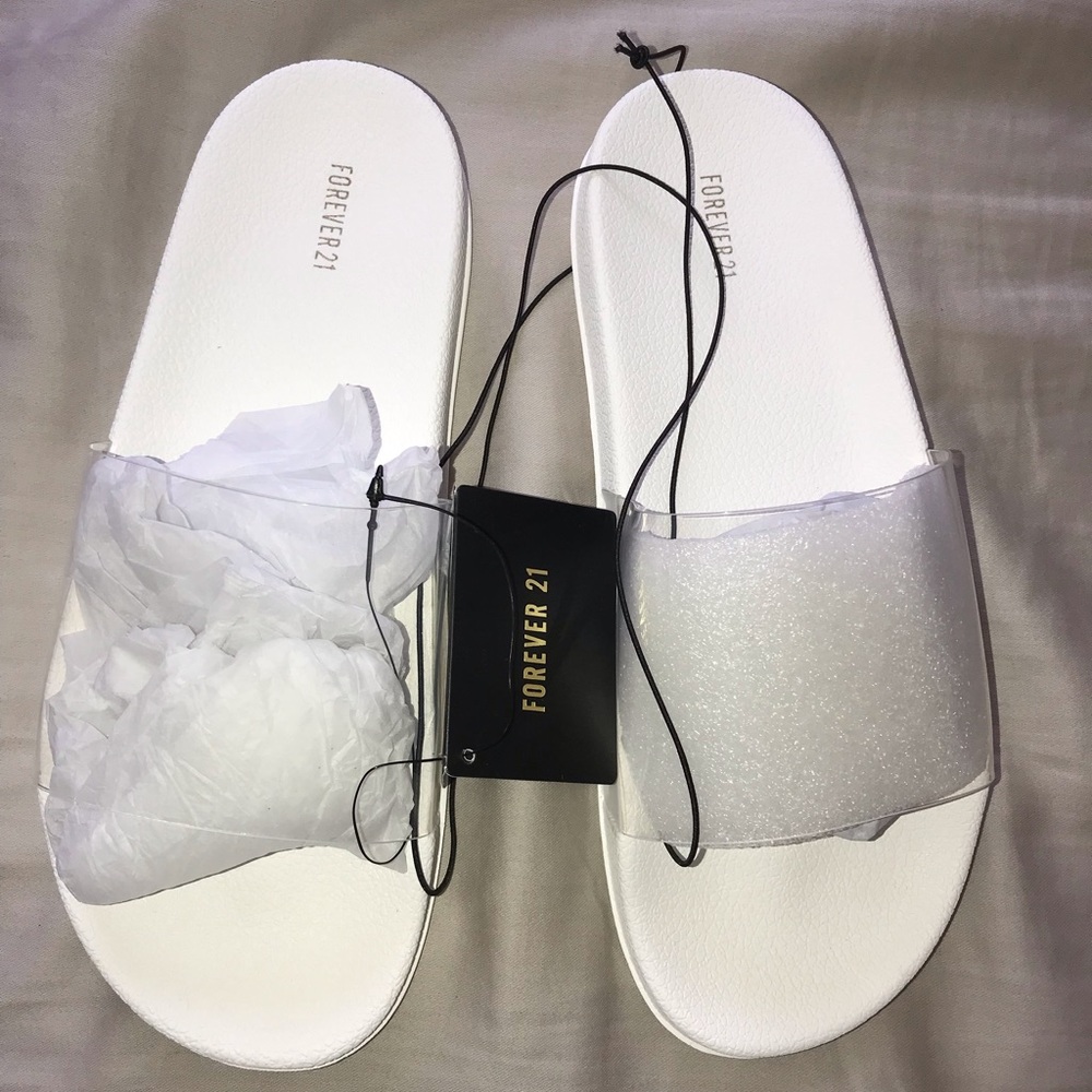 Clear/white slides